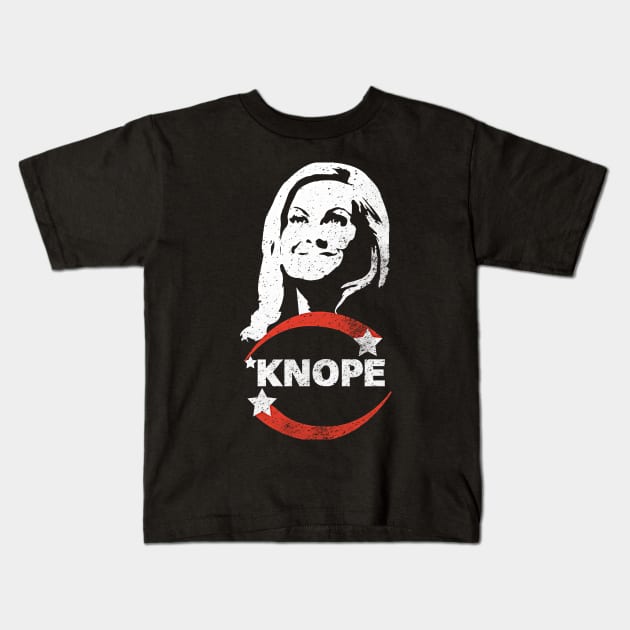 Vote For Knope Parks And Recreation Kids T-Shirt by truefriend